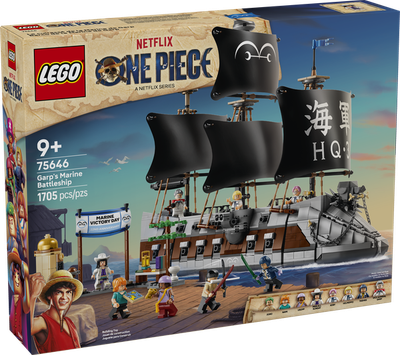 LEGO One Piece 75646 Le cuirassé de la Marine de Garp