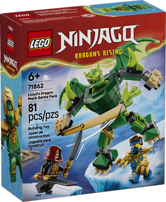 LEGO Ninjago 71862 Lloyd's Dragon Mech Battle Pack