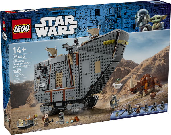 LEGO Star Wars 75453 Offworld Sandcrawler and Mudhorn