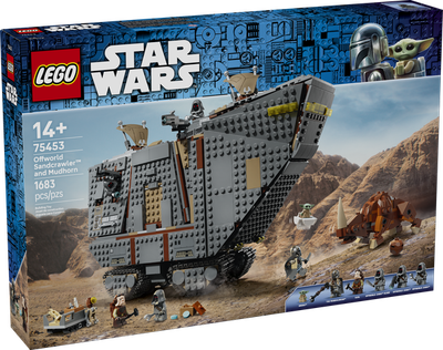 LEGO Star Wars 75453 Offworld Sandcrawler and Mudhorn