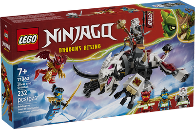 LEGO Ninjago 71863 Zilvar and Grimtak the Dragon Beast