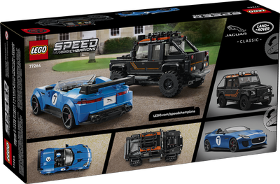 LEGO Speed Champions 77264 Jaguar Project 7 &amp; Land Rover Defender