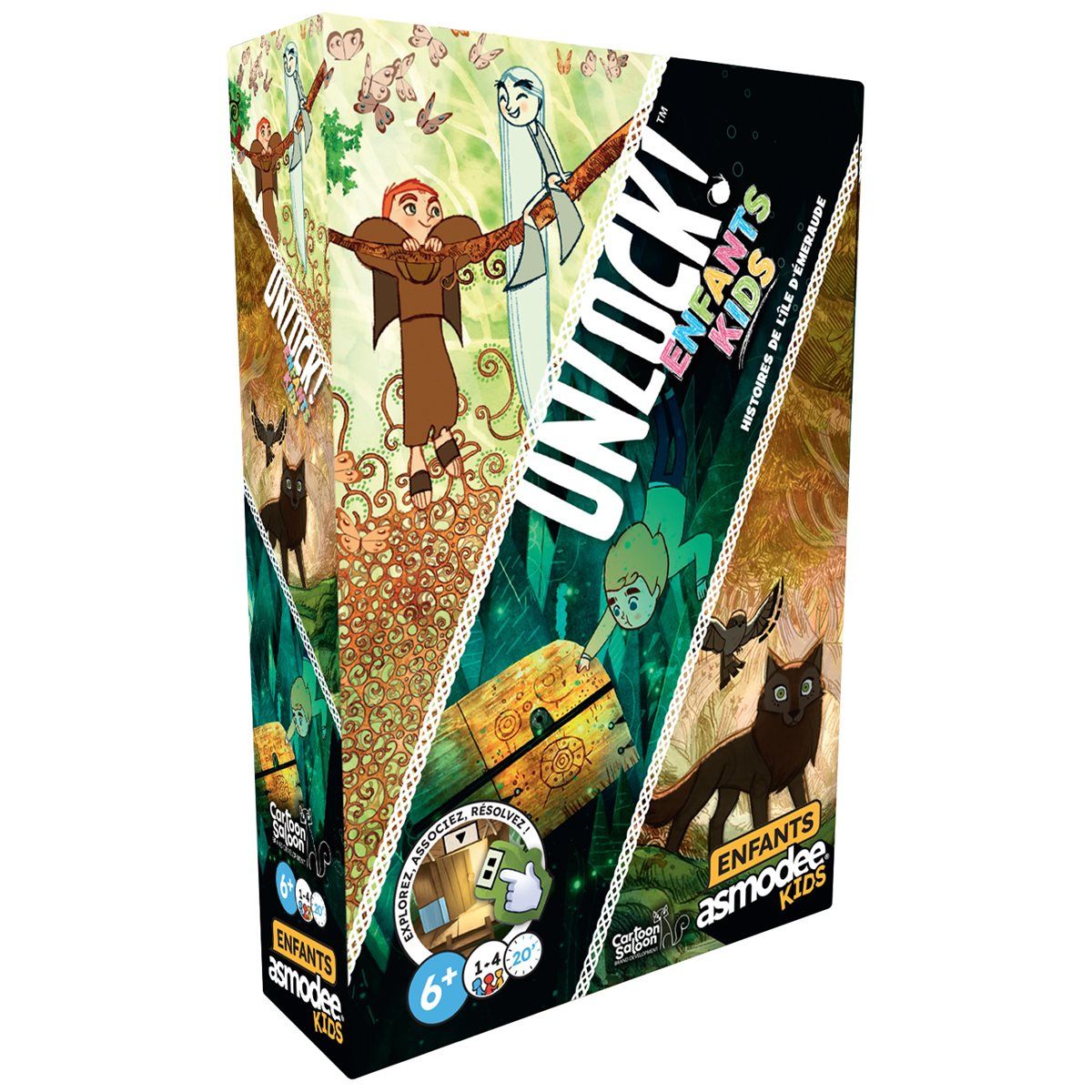 Unlock! Kids 4 - Histoire de l'Ile d'Emeraude