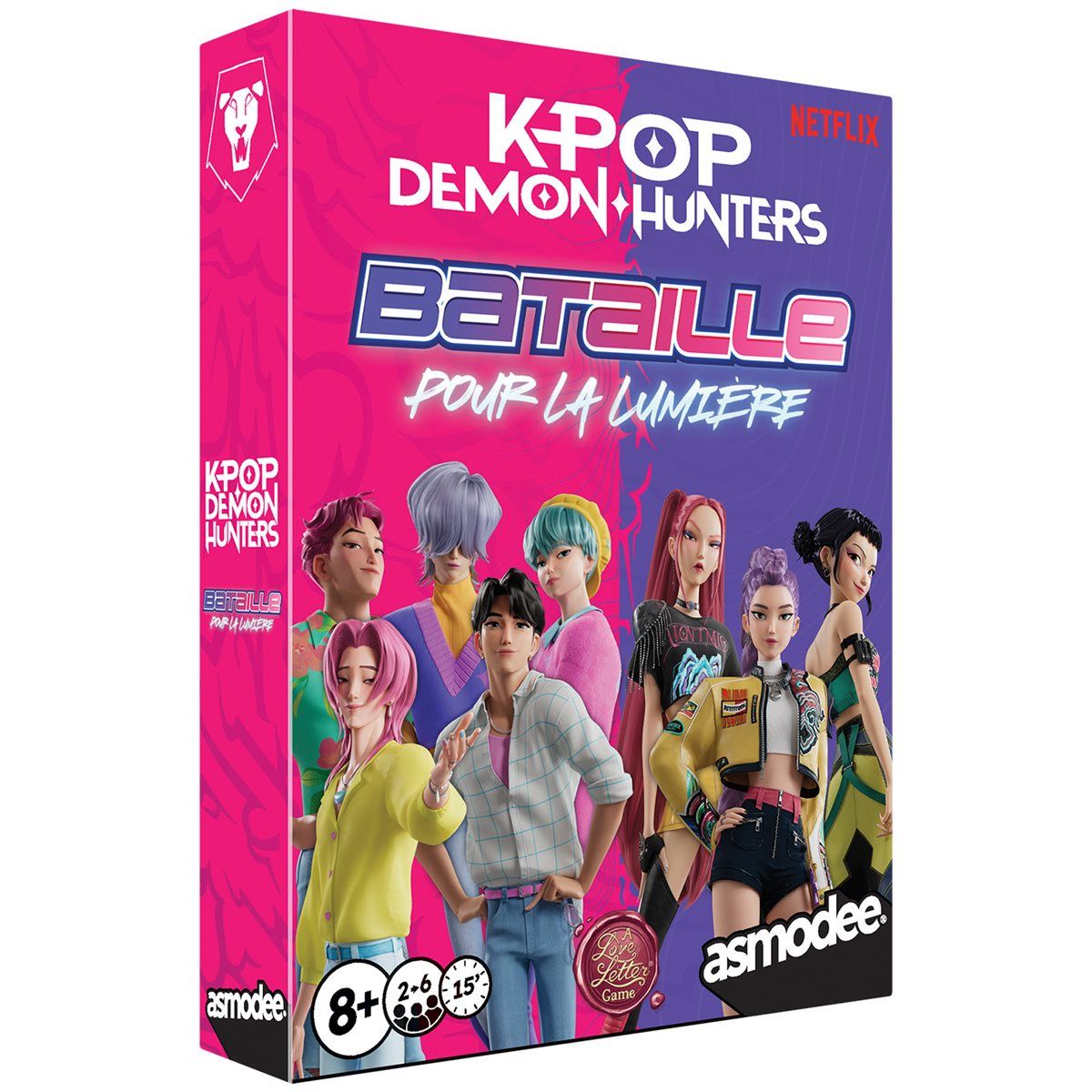 KPop Demon Hunters - Battle for the Spotlight - Un jeu Love Letter (FR)