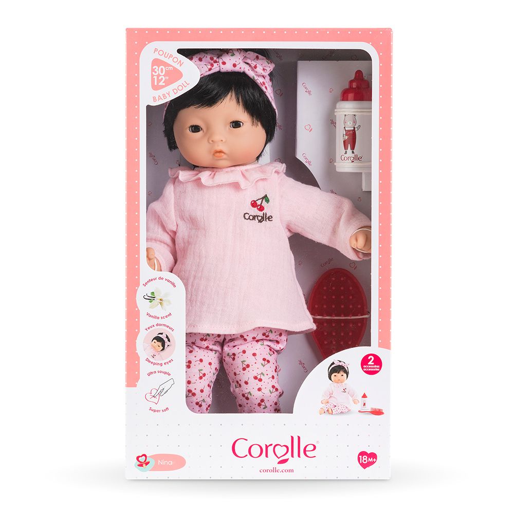 Calin Baby doll - Nina with Hair 12"