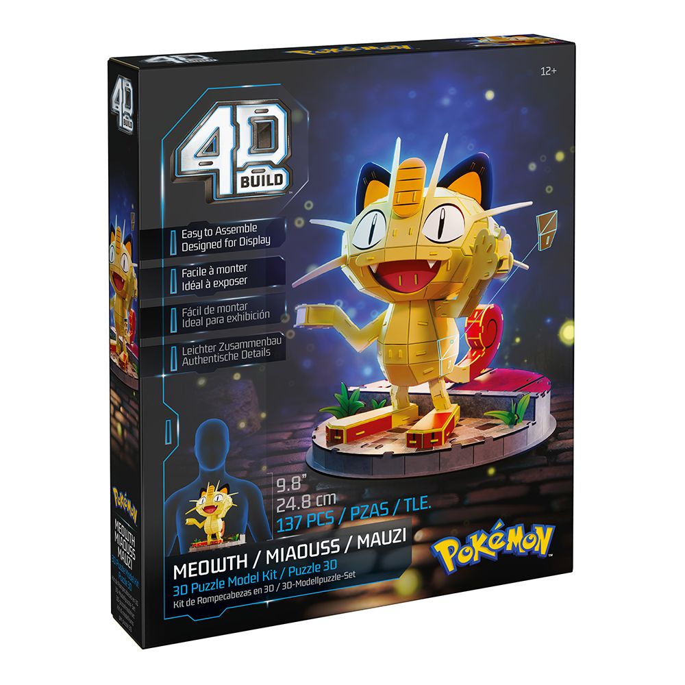 4D Build - Pokémon - Meowth