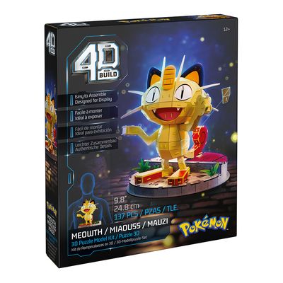 4D Build - Pokémon - Meowth