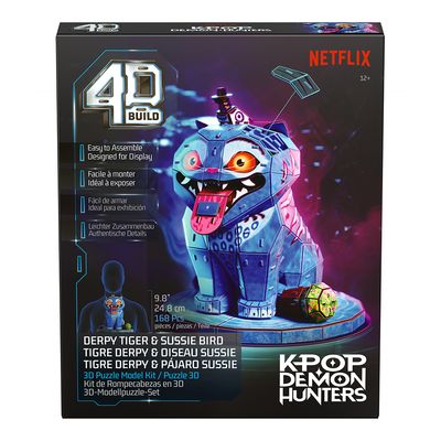 4D Build - KPop Demon Hunters - Derpy Tiger &amp; Sussie Bird