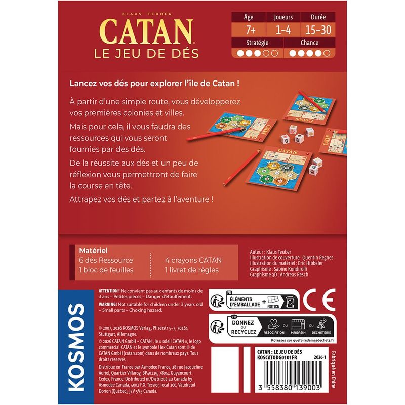 Catan - Le jeu de dés
