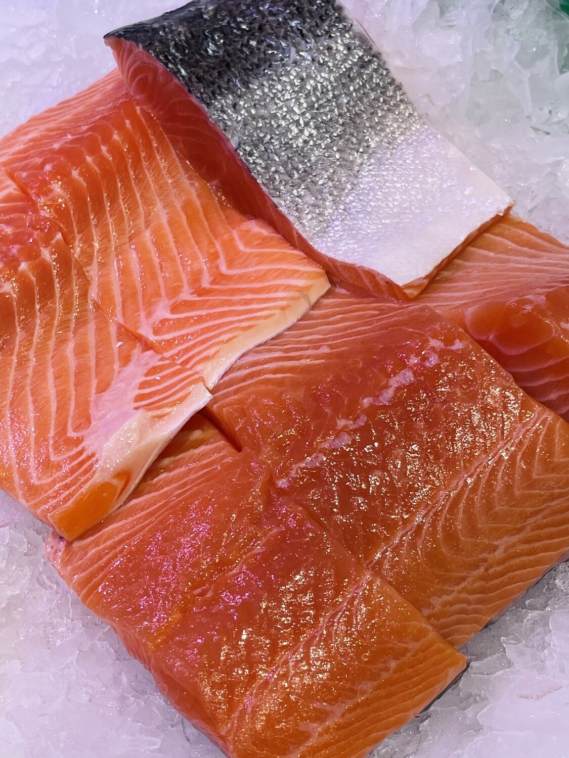 Atlantic Salmon Fillets Skin-on