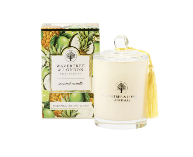 Pineapple, Coconut and Lime Candle - Wavertree & London