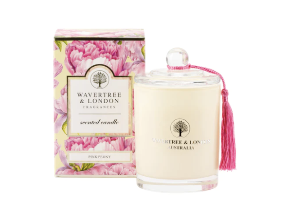 Pink Peony Candle - Wavertree & London