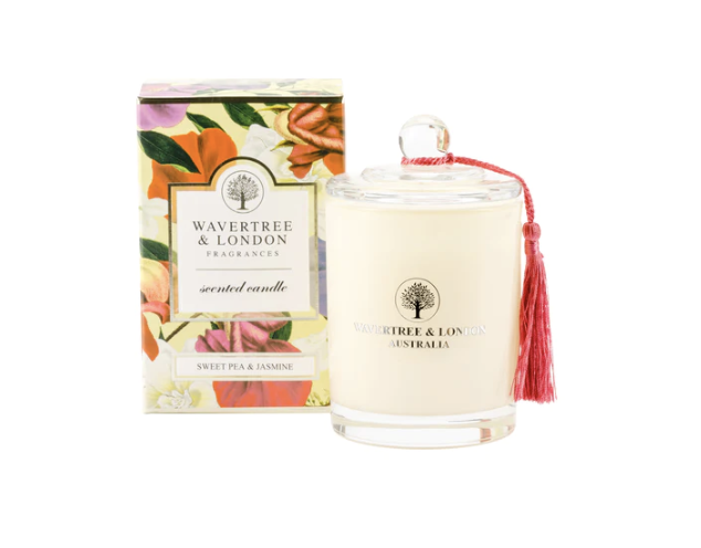 Sweet Pea & Jasmine Candle - Wavertree & London