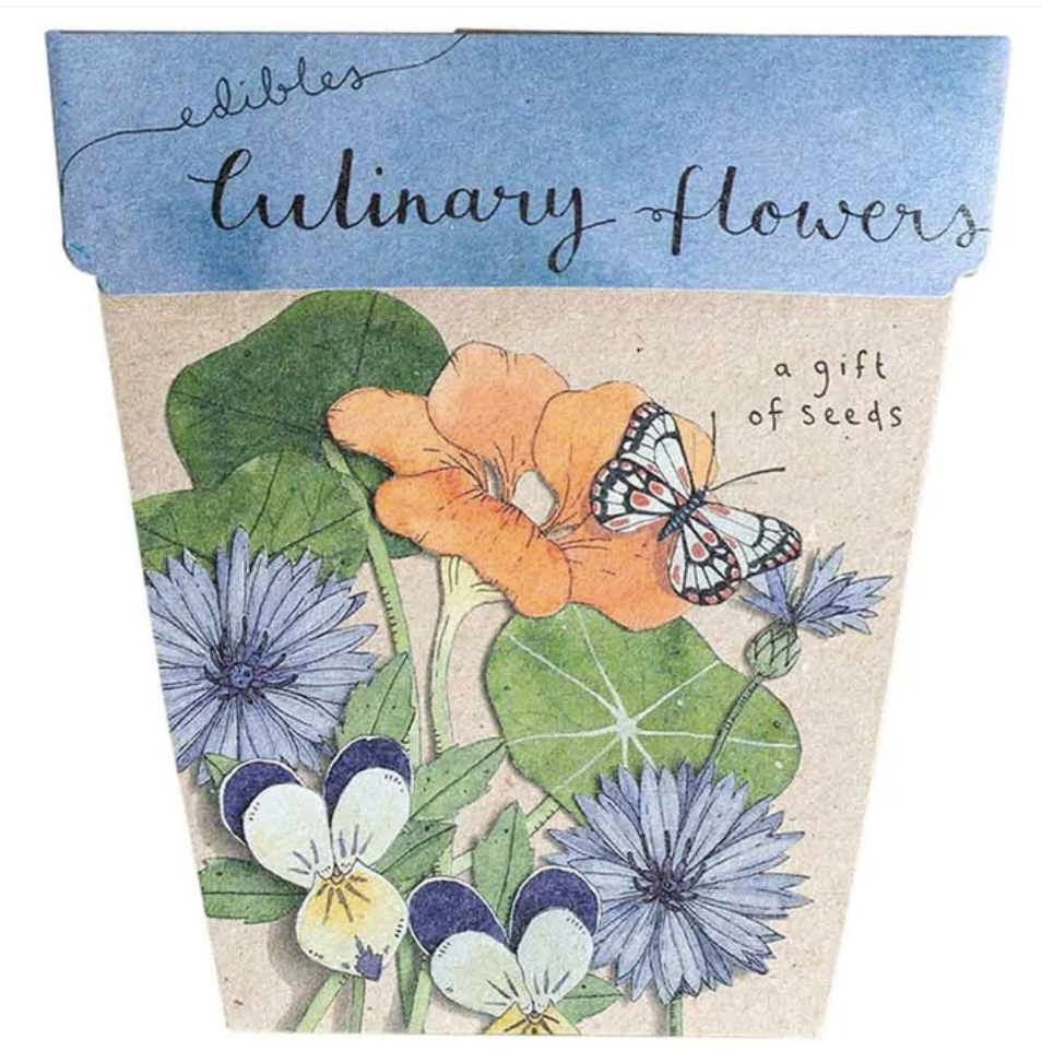 Seed Card - Culinary Flowers
