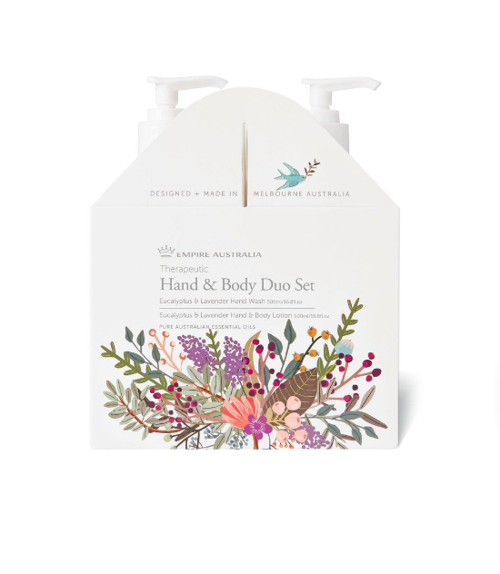 Eucalyptus & Lavender Hand/Body Care Duo