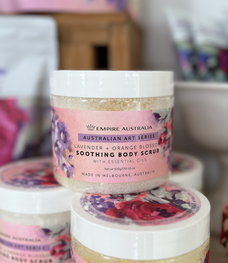 Lavender & Orange Blossom Soothing Body Scrub