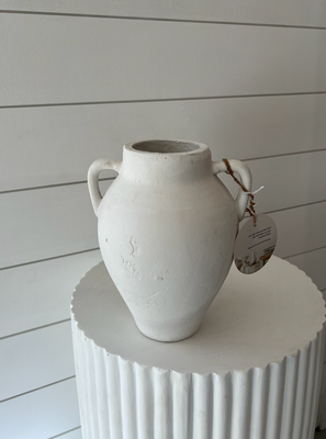 Short Organic Material Vase