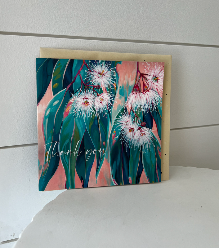 Card - "Thank You" Flowering Gum