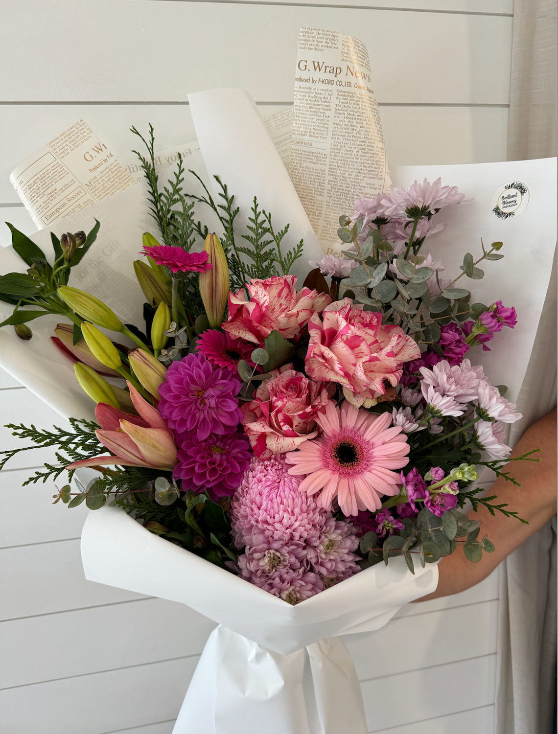 Pink & Purple Lush Bunch - Mother's Day