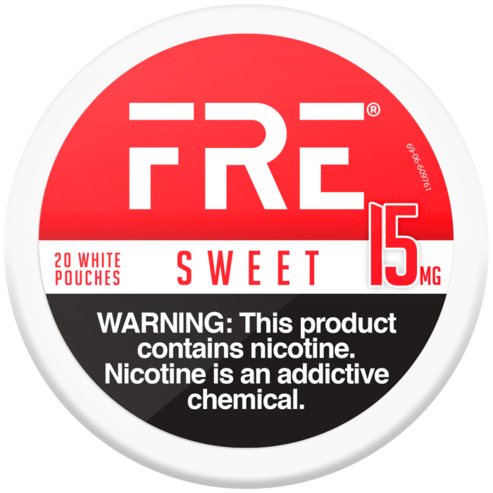 Fre 15 Mg Nicotine Pouches, Flavor: Sweet