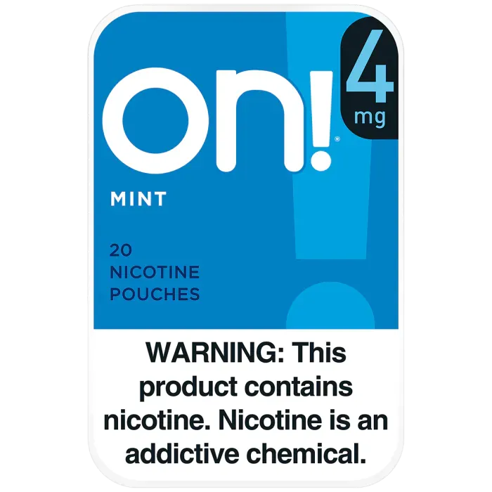 On Nicotine Pouches 4Mg, Flavor: Mint