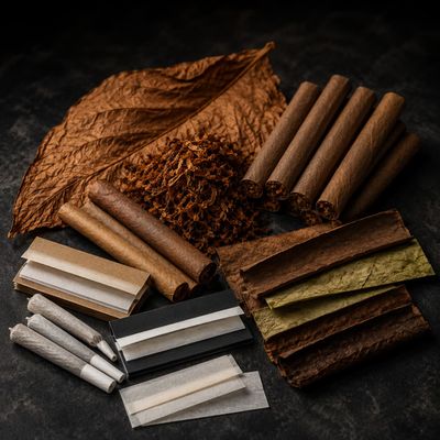 Rolling Papers, Cigarillos, Leaf &amp; Wraps