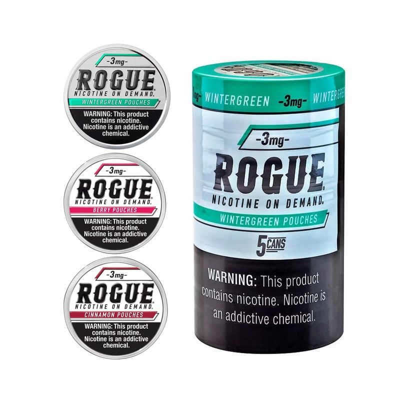 Rogue 3Mg Nicotine Pouches