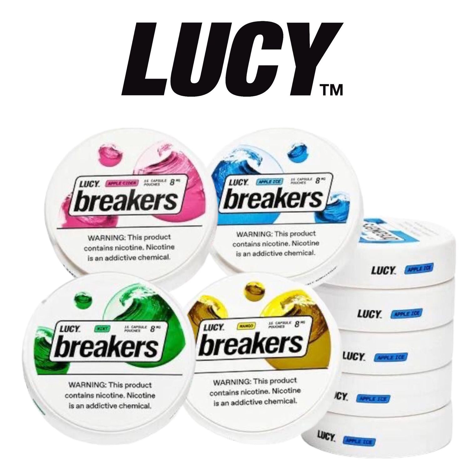 Lucy Breakers 8 Mg Nicotine Pouches