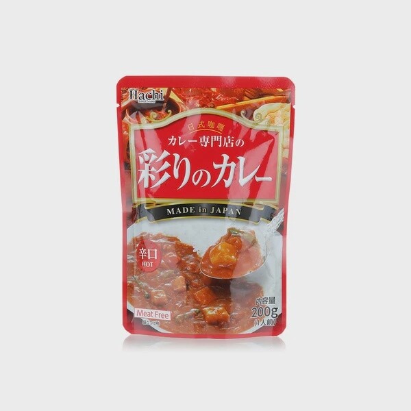 HACHI IRODORI CURRY SAUCE HOT