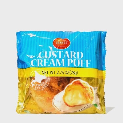 ORANGE  CUSTARD CREAM PUFF