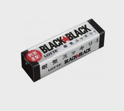 LOTTE BLACK BLACK GUM