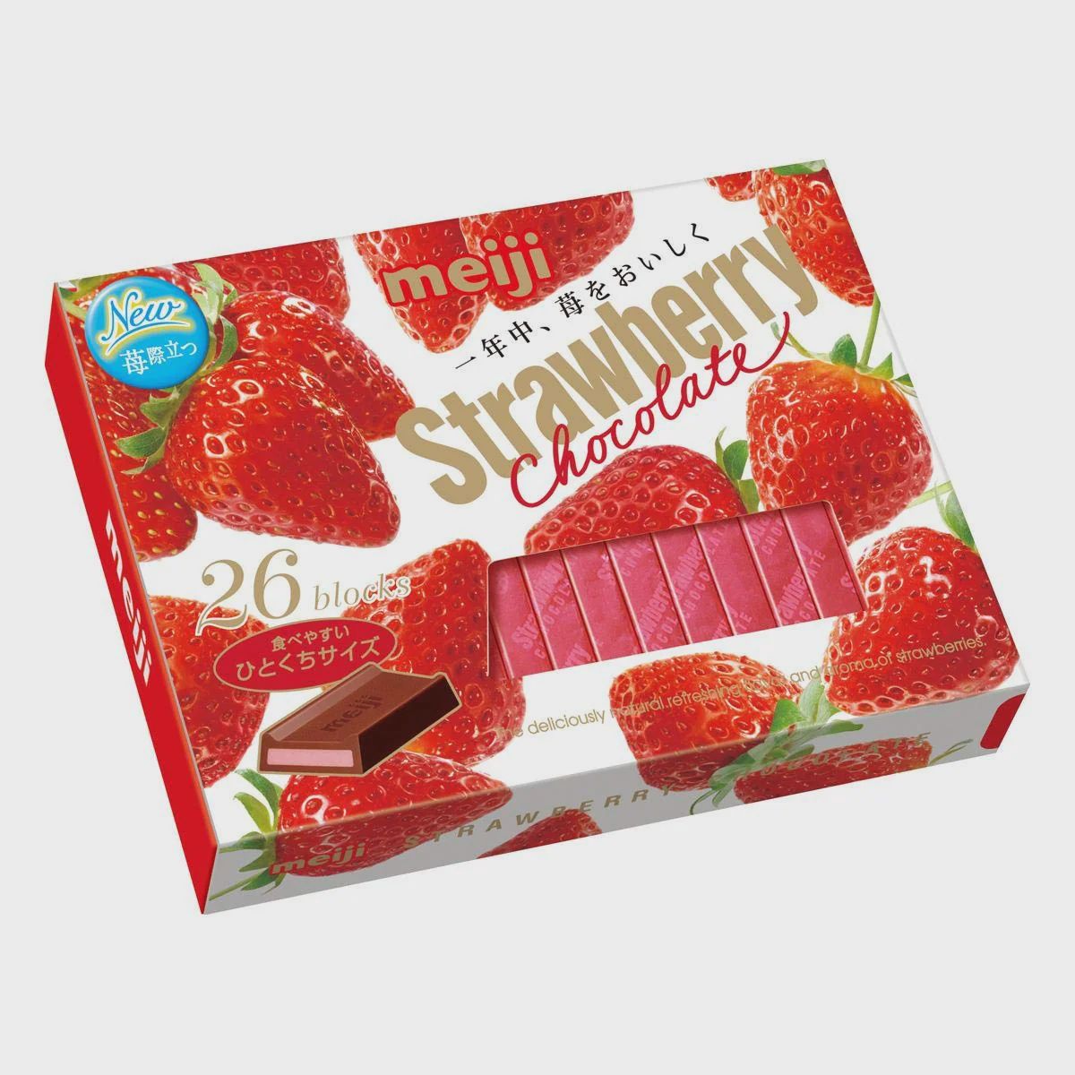 MEIJI STRAWBERRY CHOCOLATE