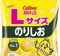 CALBEE POTATO CHIPS NORISHIO L SIZE