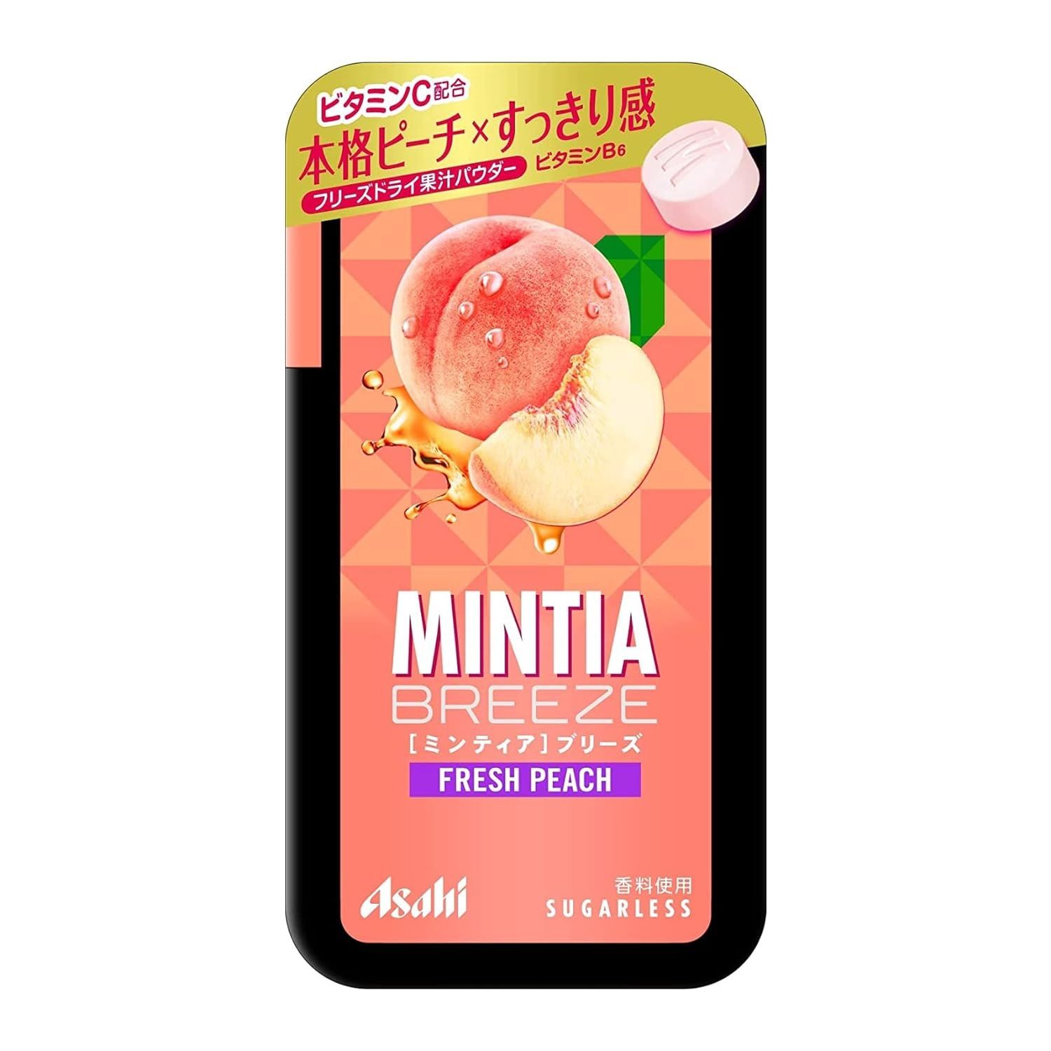 ASAHI MINTIA BREEZE REFRESH PEACH