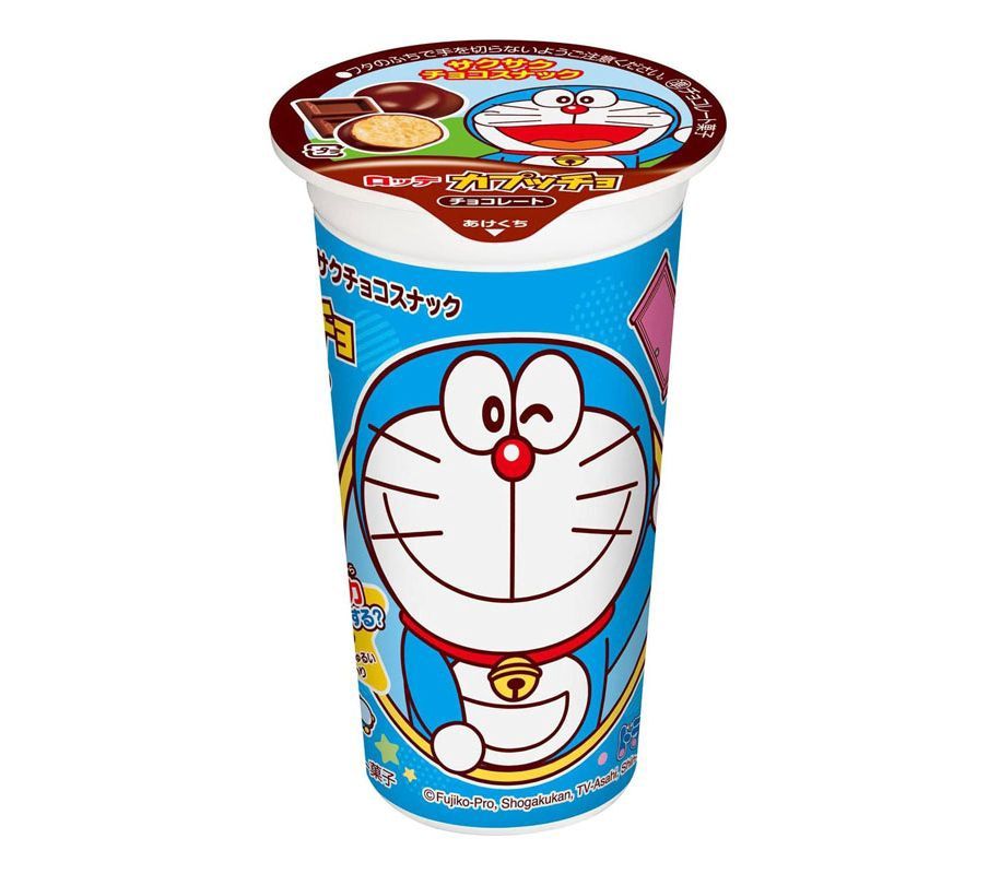 LOTTE CAPPUCCINO DORAEMON CHOCO