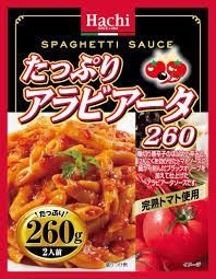 HACHI SPAGHETTI SAUCE TAPPURI ARABIATA SAUCE