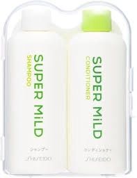 SHISEIDO SUPER MILD SHAMPOO AND CONDITIONER TRAVEL SET