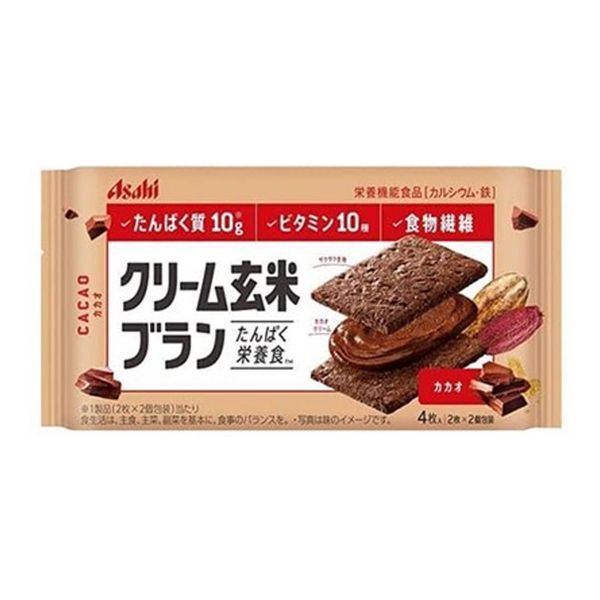 ASAHI CREAM GENMAI BRAN CACAO