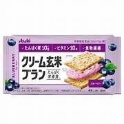 ASASHI CREAM GENMAI BRAN BLUEBERRY