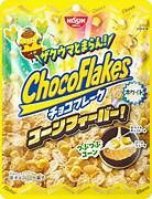 NISSIN CHOCO FLAKES CORN FEVER WHITE