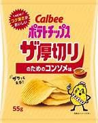 CALBEE POTATO CHIPS ATSUGIRI NO TAMENO CONSOMMÉ