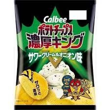 Calbee Potato chips King Sour Cream Onion