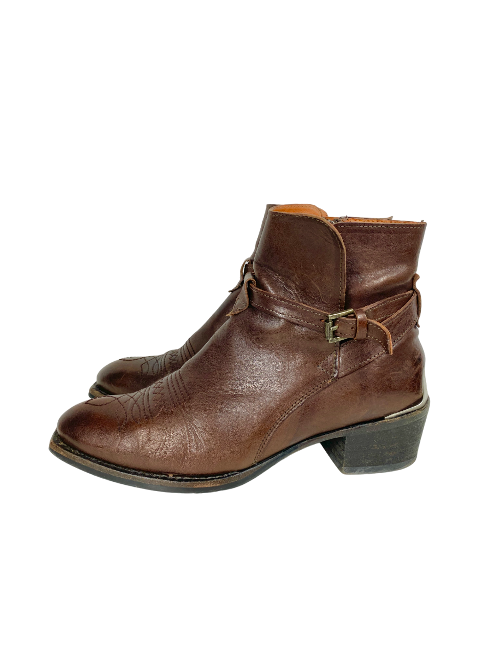 Goosecraft Western Bruine Enkellaarzen Maat 39