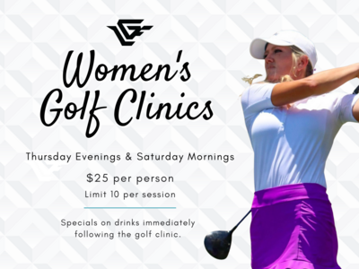 Women's Golf Clinics 2024 - Sat, March 30th - 10:00 AM