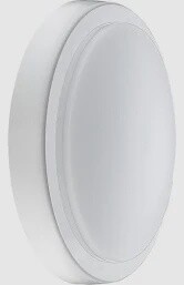 Luceco Decorative Indoor IP54 Bulkhead 220mm 1300LM 14W Colour Change White &amp; Chrome Bezel