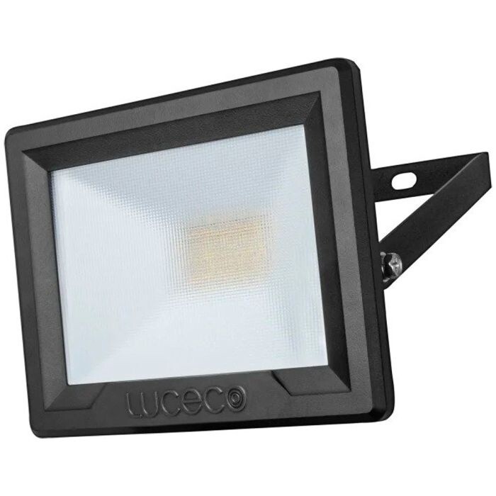 LUCECO LED FLOODLIGHT 30W 2400LM 4000K IP65 BLACK