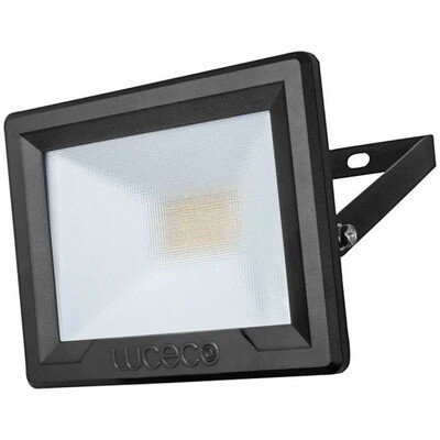 LUCECO LED FLOODLIGHT 30W 2400LM 4000K IP65 BLACK