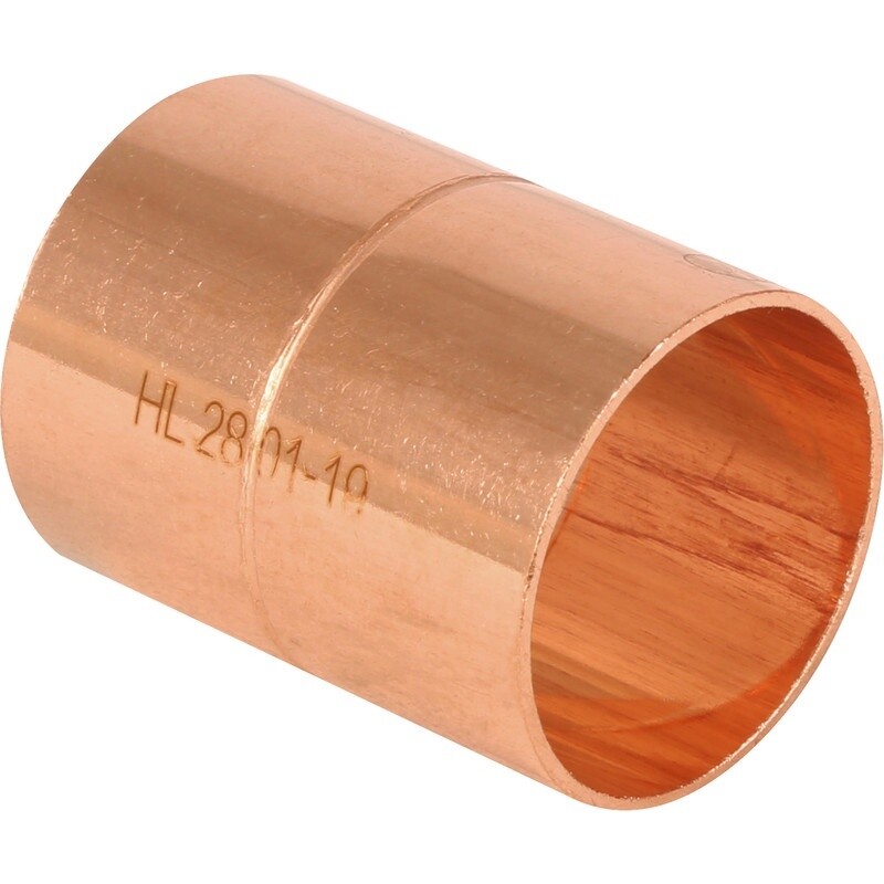 END FEED EQUAL COUPLERS 22MM 2 PACK