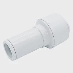 FLOFIT+ PLASTIC PUSH-FIT STEM REDUCER F 22MM X M 28MM
