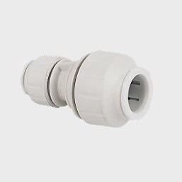 JG SPEEDFIT PLASTIC PUSH-FIT REDUCING COUPLER 15MM X 10MM